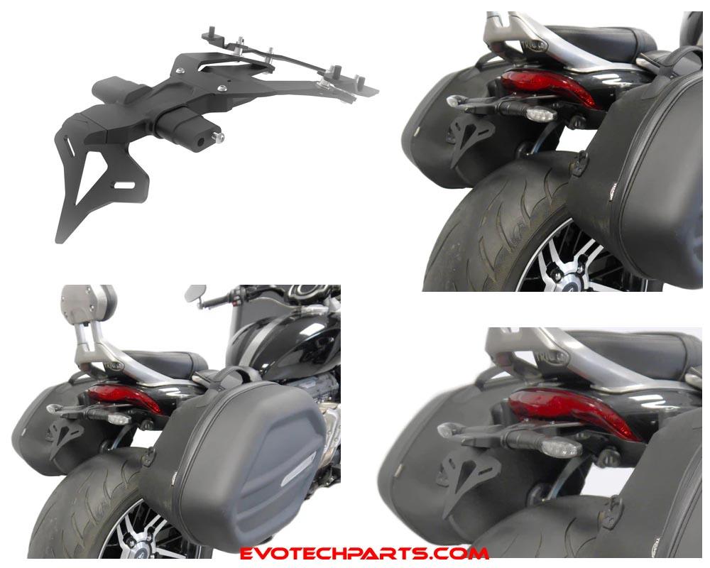 Triumph Rocket 3 R / 3 GT from 2020 License Plate Holder by Evotech Performance